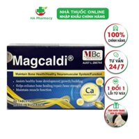 Magcaldi - Bổ sung canxi, magie, vitamin D3 (hộp 60 viên)