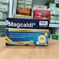 Magcaldi - Bổ sung canxi, magie, vitamin D3 date mới nhất (hộp 60 viên)