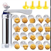 Maggie1 Thép Không Gỉ Bánh Kem Trang Trí Bộ Bánh Quy Máy Làm Đầu Phun Khuôn Bánh Ngọt Máy Làm Bánh Nhà Bếp Dụng Cụ Làm Bánh VN