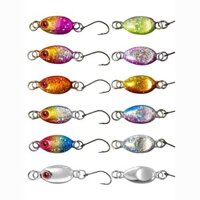 Magic Bean Móc Đơn Micro Object Mini Nhỏ Tấm Sắt Dụ Mồi Nước Ngọt Hồ Chứa Cá Biển Bass Nâng Miệng Ngựa Miệng Mồi Giả