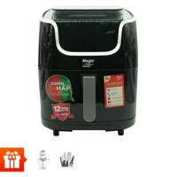 MAGIC-Nồi chiên hấp Magic  A700 (7L)+Máy xay + Bộ dao