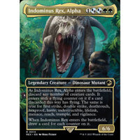 Magic the Gathering - Universes Beyond: Jurassic World Collection - Indominus Rex, Alpha