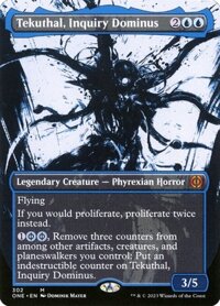 Magic: The Gathering - Phyrexia: All Will Be One - Tekuthal, Inquiry Dominus (302)
