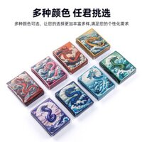 Magic: The Gathering Card Hand Eight Dragons Water Control Dragon Year Phiên bản giới hạn Tay áo thẻ hai lớp Màng bên trong Vỏ ngoài TCG Master Pokemon Card Film 67X92mm