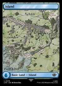 Magic the Gathering - The Lord of the Rings: Tales of Middle-earth - Island (0274)