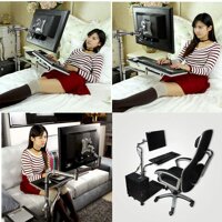 MagicHold Height Adjusting Sit Stand Computer,Monitor,Laptop,Tablet for Bed Office Stand Mount Workstation