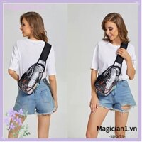 Magician1 sling bag ba lô không thấm nước túi tote sân vận động ví được phê duyệt