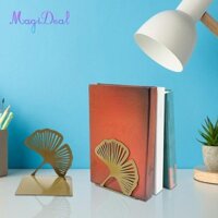 Magideal 2 Chiếc Ginkgo Bookend Cây Trang Trí Người Yêu Quà Tặng Hình Rỗng Ra Bookend Cho Phòng Khách Bàn Làm Việc Nhà