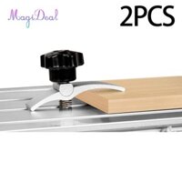 Magideal 2 Chiếc T Giữ Kẹp, Kẹp, Kẹp Trượt, Hợp Kim Nhôm Cho Máy Cưa Bàn DIY