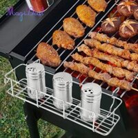 Magideal Bàn Bên Giỏ Nhỏ Gọn Dễ Dàng Lắp Đặt Giỏ Đựng Đồ Nhẹ Cắm Trại Giá Để Đồ Đi Biển Câu Cá Ngoài Trời BBQ Dã Ngoại