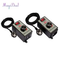 Magideal Điều Chỉnh Tốc Độ Quạt Chuyên Nghiệp Bộ Điều Khiển Tốc Độ Quạt Dụng Cụ Điều Khiển Tốc Độ Màn Hình LED Điều Chỉnh Tốc Độ
