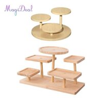 Magideal Display Riser Stand Cake Stand Tiered Countertop Makeup Organizer cho