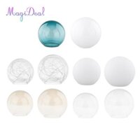 Magideal Sáng Tạo Bắc Âu Quả Cầu Thủy Tinh Đèn Bóng Đèn Thay Thế Quả Cầu & Sắc Thái 2.56-2.76inch Fitter Mở