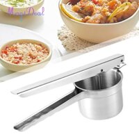 Magideal Thép không gỉ chanh Hướng dẫn sử dụng Máy ép trái cây Khoai tây Ricer Đa chức năng Tiện ích nhà bếp Máy ép chanh cho cam