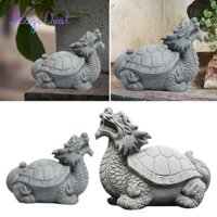 Magideal Trà Đồ trang trí thú cưng Bể cá Rùa Micro Phong cảnh Tượng nhỏ cho bàn trà