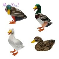 Magideal và sân vườn Tượng Bãi cỏ Vịt Trang trí Động vật Điêu khắc Lông vũ Mallard L