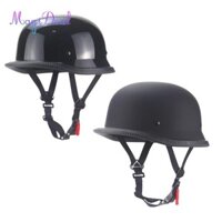Magideal Xe Máy Nửa Mũ Bảo Hiểm Nam Nữ Có Dây Đeo cằm Có Thể Điều Chỉnh Thiết Kế Retro Mũ Bảo Hiểm Nhẹ Cho Chopper Trượt Băng