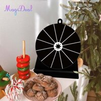 Magideal Xoay Bánh Xe Uống Trò Chơi Dành Cho Người Lớn Tương Tác Di Động Bánh Xe May Mắn Cho Gia Đình Tập Hợp Thanh Quán Rượu Văn Phòng Đạo Cụ Uống