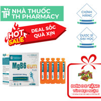 Magie B6 EUM Bổ Sung Magine Giảm Trằn Trọc Quấy Đêm Tăng Cường Sức Khỏe Hộp 20 ống TH PHARMACY