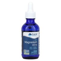 Magie dạng nước Ionic Magnesium TRACE-MINERALS 2 fl.oz (118 m và 59mll)