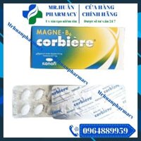 Magne B6 Corbiere – Bổ sung Magiê, vitamin B6 cho cơ thể, điều trị chuột rút, tê bì chân tay