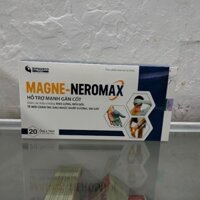 Magne-B6 Corbière Hỗ Trợ Mạnh Gân Cốt, Giảm Các Triệu Chứng Đau Lưng, Mỏi Gối Hộp 20 viên Magne Neromax dạng ống