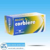 Magne – B6 Corbière trị thiếu magie (5 vỉ x 10 viên)