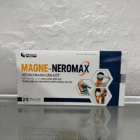 MAGNE-NEROMAX Bipharco Magne - B6 Corbiere - Hỗ trợ giảm đau lưng, mỏi gối, tê mỏi chân tay, đau vai gáy (20 ống)