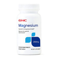 Magnesium 250mg, hỗ trợ tăng khả năng hấp thu canxi giúp xương chắc khỏe