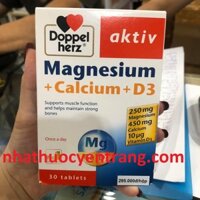 Magnesium + Calcium + D3 Doppel Herz (30 viên)