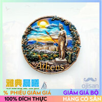[Magnet] Nam châm tủ lạnh Athens, Hy Lạp