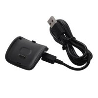 Magnetic USB Charger Dock Station Cradle Adapter for Samsung Gear S R750 Smart Wrist Watch Black