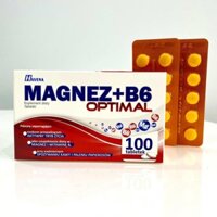 Magnez+B6 optimal- Công thức tối ưu cho hệ thần kinh và cơ bắp 100 viên