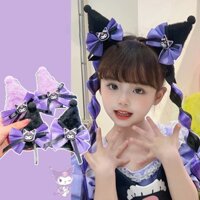 [Magpie] Kẹp tóc trẻ em Kuromi dễ thương 2024 băng đô kẹp tóc nữ phong cách mới