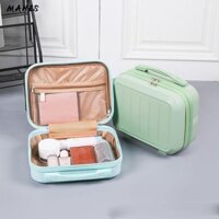 MAHES Vali du lịch, Vali cầm tay Mini 14 inch, Hộp đựng hành lý ABS du lịch chất lượng cao dành cho nữ