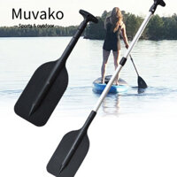 Mái chèo thuyền khẩn cấp MUVAKO, Mái chèo thuyền dài có thể điều chỉnh nhẹ, Trục nhôm kính thiên văn chất lượng cao Canoe Kayak Mái chèo cho quặng thuyền Kayak JetSki