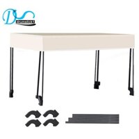 Mái hiên có thể tháo rời cho Wagon Đính kèm Tấm che nắng cho xe đẩy 8 Inch Ống vải PE Nơi trú ẩn chống nắng