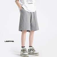 Mai Màu Xám Nhạt Nam Mùa Hè Phong Cách Hồng Kông Tường Không Bóng Size Lớn 7 Màu Quần Short Vách Ngăn M-5XL (FSS-00575)