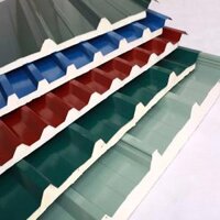 MÁI TÔN CÁCH NHIỆT 11 SÓNG (TÔN 11 SÓNG-PU-BẠC/PE)