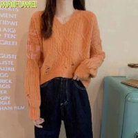 MAIFUWEI áo len cardigan áo khoác cardigan Cute Hàn Phong Fashion Vintage WLQ2480F1C 34Z240820