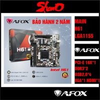Main Afox H61 | LGA1155 | Bo mạch chủ – Chính hãng – Bảo hành 2 năm