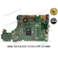 Main ASUS K555L X555LN CPU I3 4100U