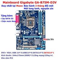 Main B75 socket 1155 bo mạch chủ Gigabyte-B75M-D3V