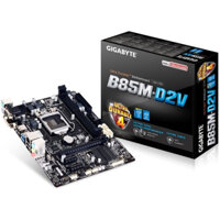 Main B85 Gigabyte mã B85M-D2V, hàng tháo máy sáng đẹp