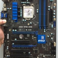 Main board Hãng Msi B75g43 giá 750k bảo hành 1 tuần,800k bảo hành 1 tháng nhé các bác