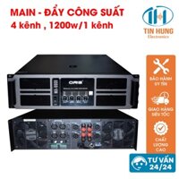 Main công suất khủng 4 kênh mỗi kênh 1200W ORIS MA-9900, cục đẩy công suất chất lượng cao- ORIS Professional