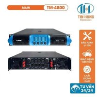 Main đẩy công suất 48 sò ORIS TM 4800 Main 4 kênh mỗi kênh 800W, cục đẩy main chính hãng BH 12 tháng - ORIS Professional