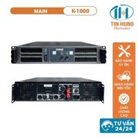 Main đẩy công suất ORIS K1000 2 kênh công suất  lên đến 1400W/kênh, cục đẩy công suất cho dàn âm thanh sân khấu - ORIS Professional