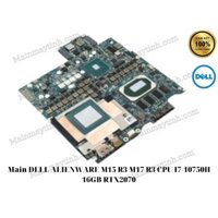 Main DELL ALIENWARE M15 R3 M17 R3 CPU I7-10750H 16GB RTX2070
