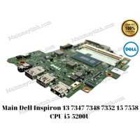 Main Dell Inspiron 13 7347 7348 7352 15 7558 CPU i5-5200U